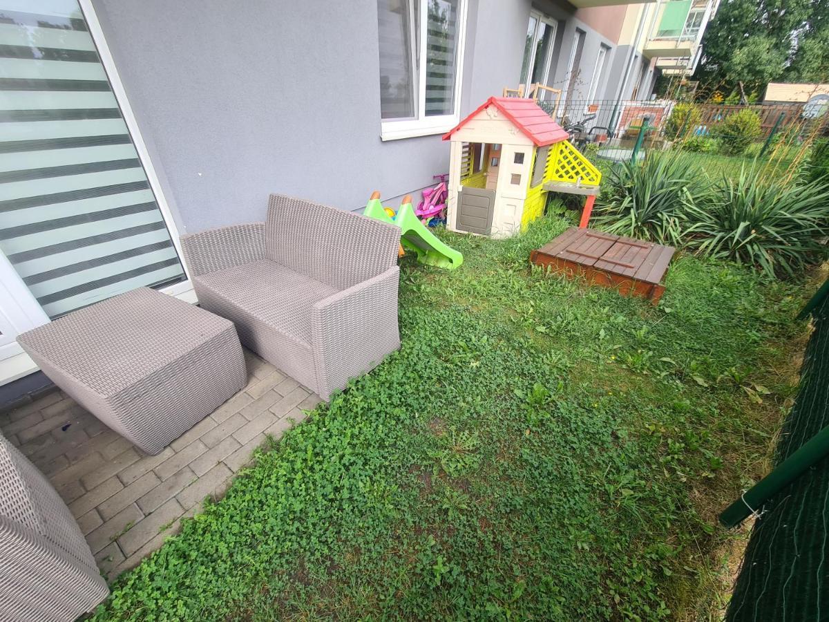 Apartament Rodzinny z ogródkiem Gdansk Exterior foto